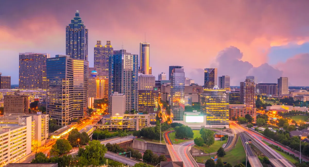 Georgia skyline